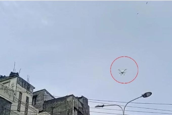 বিএনপির সমাবেশে উড়ছে ড্রোন, নেতাকর্মীদের বিক্ষোভ