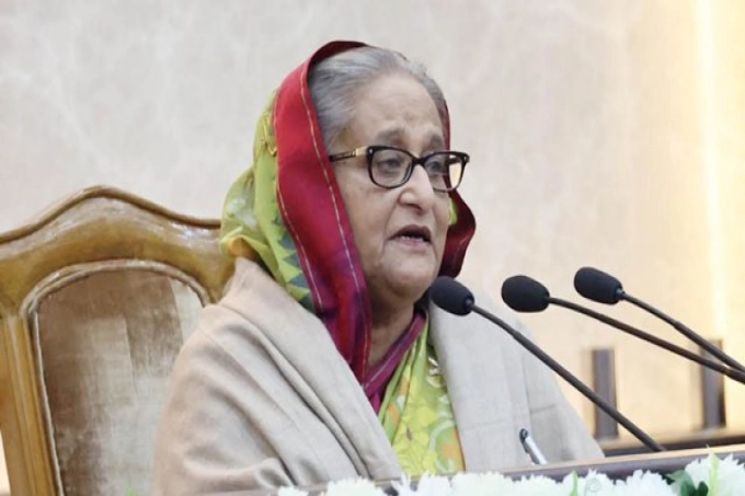 বাংলাদেশ বিশ্ব পরিমন্ডলে পিছিয়ে থাকবে না: প্রধানমন্ত্রী