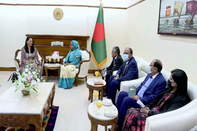 আগামী নির্বাচন দেশের সংবিধান অনুযায়ী হবে: শেখ হাসিনা