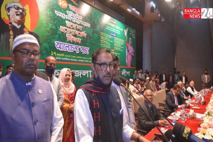 হতাশা থেকে বিএনপি নেতারা অসুস্থ হয়ে যাচ্ছেন: কাদের