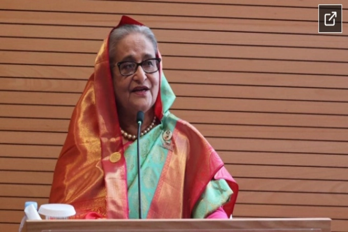 বাংলাদেশে উন্নয়ন রোল মডেলের কথা জানালেন প্রধানমন্ত্রী