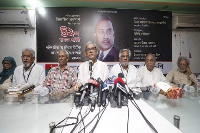 আওয়ামী লীগের ভোট চুরি বিশ্বে প্রমাণিত : মির্জা ফখরুল