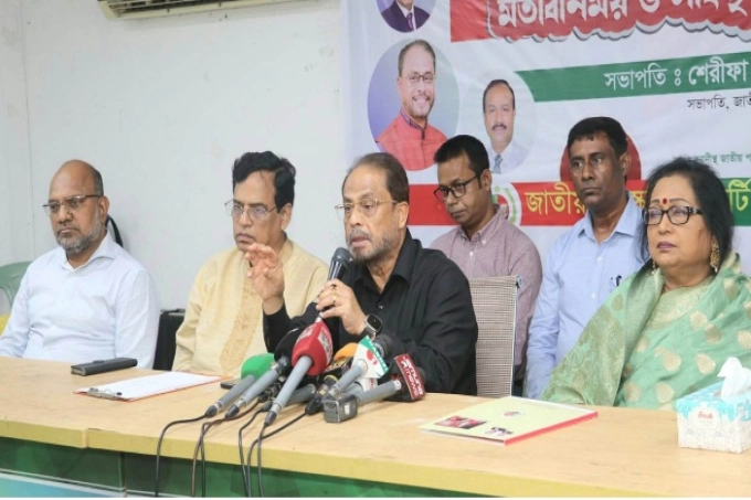 ইভিএম ব্যবহারে নির্বাচনের স্বচ্ছতা নষ্ট করা হচ্ছে : জি এম কাদের