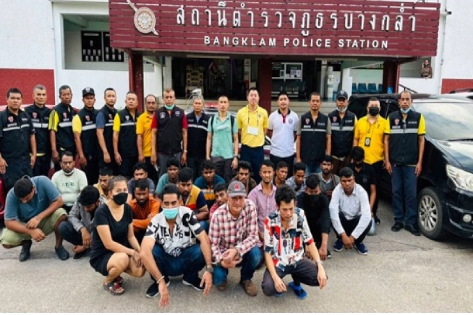 থাইল্যান্ডে ১৯ বাংলাদেশি আটক