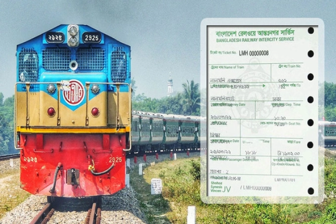 চাহিদার এক ভাগ টিকিটও দিতে পারে না রেলওয়ে