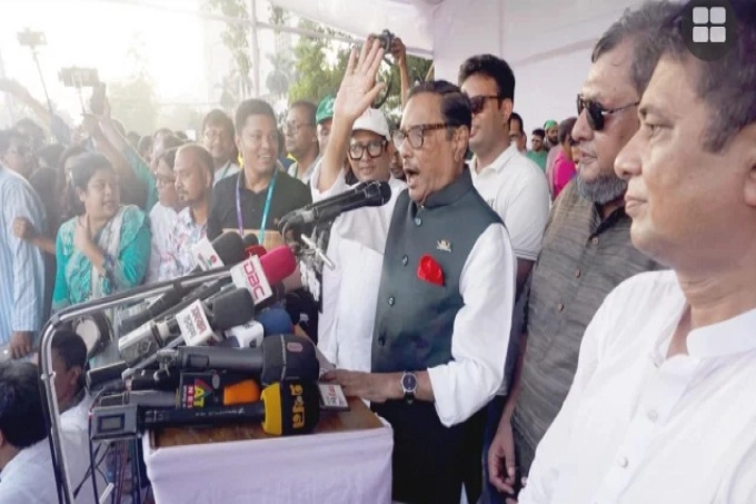 দেশি-বিদেশিরা চোখ রাঙাচ্ছে, শেখ হাসিনা পরোয়া করেন না: কাদের