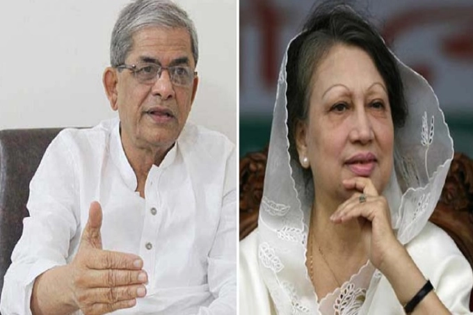 খালেদা জিয়ার সঙ্গে মির্জা ফখরুলের সাক্ষাৎ
