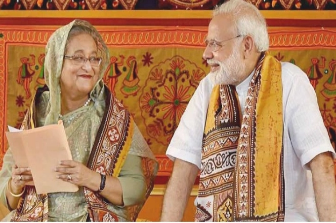 নির্বাচন নিয়ে শেখ হাসিনাকে দুই বার্তা দেবে ভারত