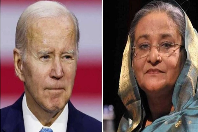 প্রেসিডেন্ট বাইডেনকে চিঠি পাঠিয়েছেন প্রধানমন্ত্রী শেখ হাসিনা