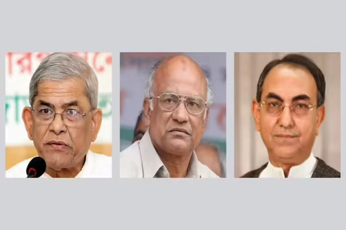 সিঙ্গাপুর গেছেন বিএনপির ৩ শীর্ষ নেতা