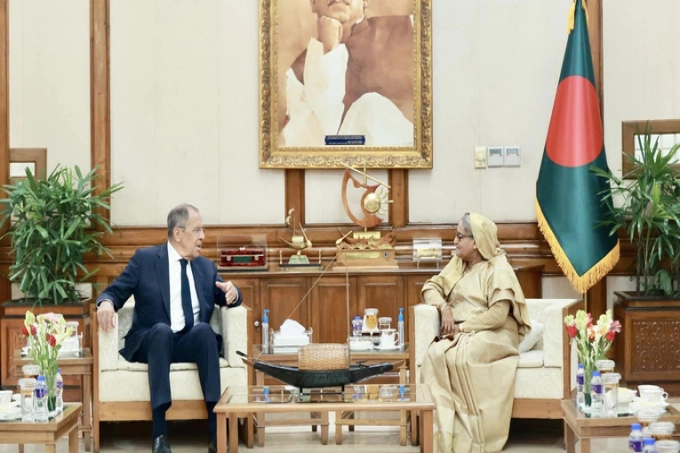 রুশ পররাষ্ট্রমন্ত্রীকে যে আহ্বান জানালেন প্রধানমন্ত্রী