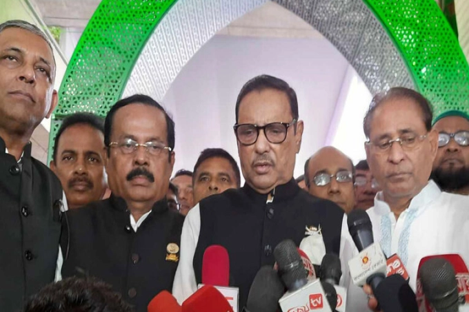 বিএনপি নেতাদের গ্রেপ্তারের কারণ জানালেন ওবায়দুল কাদের
