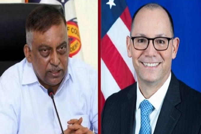 মার্কিন রাষ্ট্রদূতের সঙ্গে স্বরাষ্ট্রমন্ত্রীর ৬ বিষয়ে আলোচনা