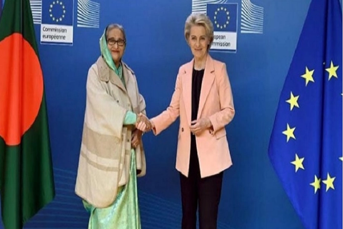 বাংলাদেশকে জিএসপি সুবিধা দিতে ইইউ’র প্রতি প্রধানমন্ত্রীর আহ্বান