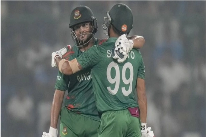 শ্রীলংকাকে হারিয়ে চ্যাম্পিয়ন্স ট্রফির পথে বাংলাদেশ