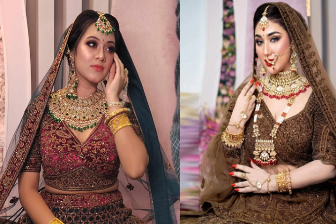 একসঙ্গে বধূ সাজলেন অপু-দীঘি