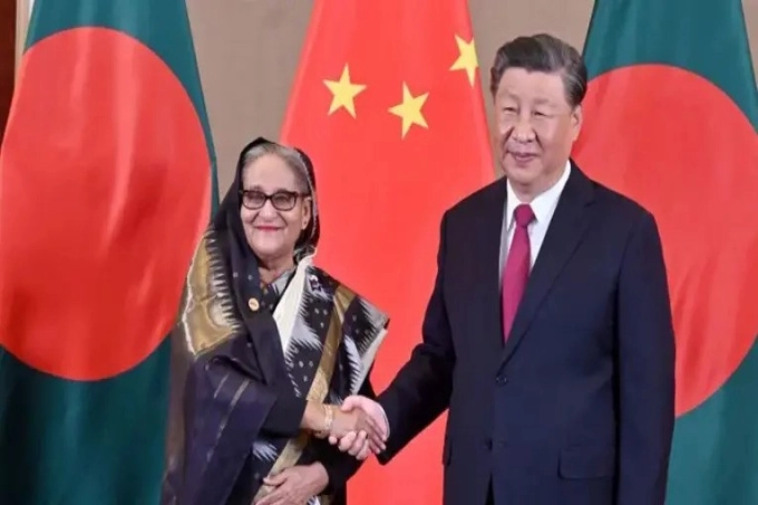 শেখ হাসিনাকে অভিনন্দন জানিয়ে চীনা প্রেসিডেন্টের বার্তা