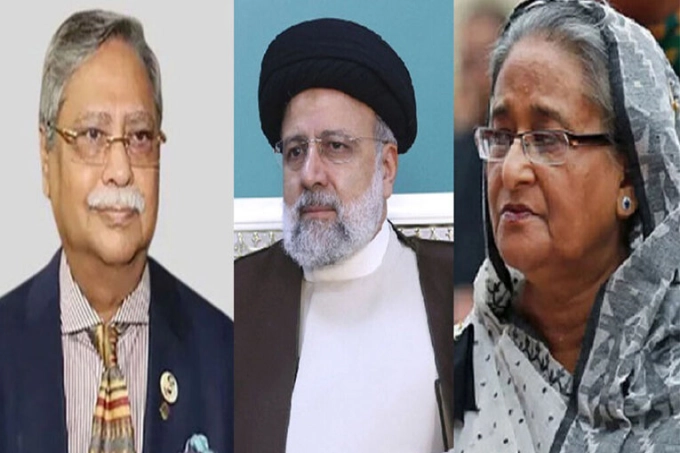ইব্রাহিম রাইসির মৃত্যুতে রাষ্ট্রপতি ও প্রধানমন্ত্রীর শোক